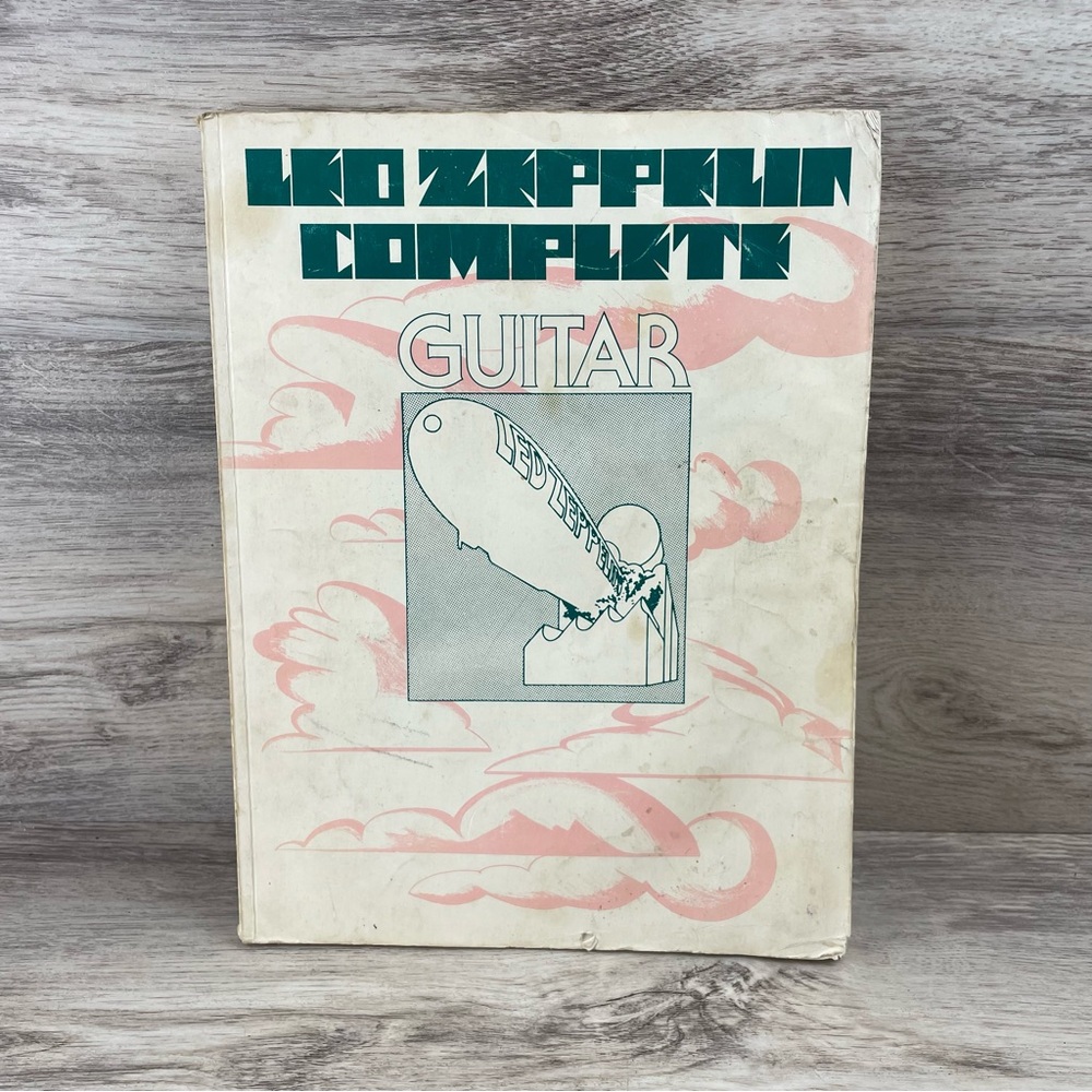 Led Zeppelin, Complete, Songbook, 1975 Vintage Guitar Music